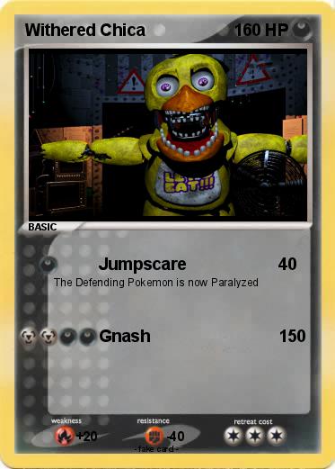 Pokemon Withered Chica