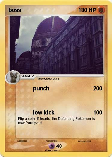 Pokemon boss