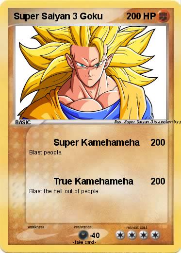 Pokemon Super Saiyan 3 Goku
