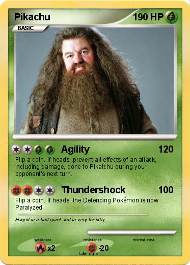 Pokemon Rubeus Hagrid