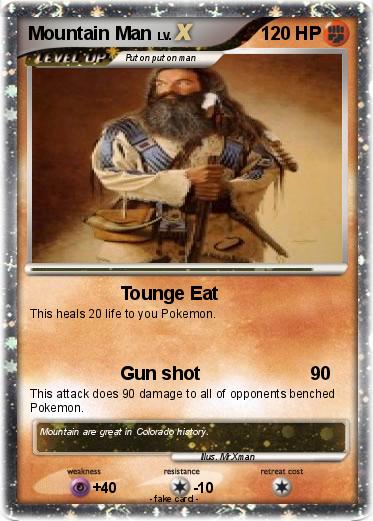 Pokemon Mountain Man