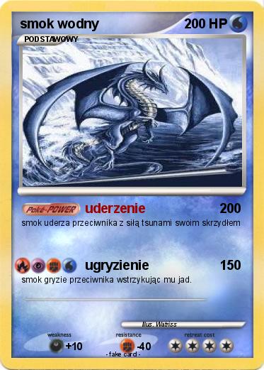 Pokemon smok wodny