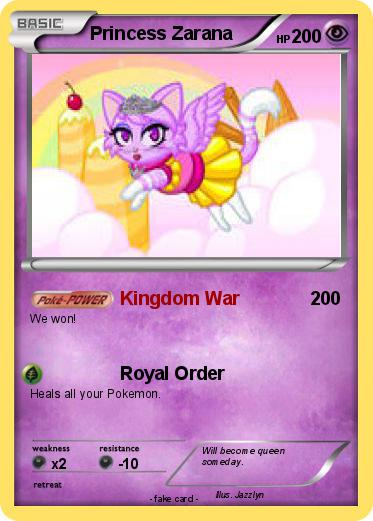 Pokemon Princess Zarana