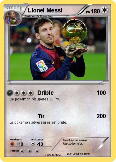 Pokemon Lionel Messi