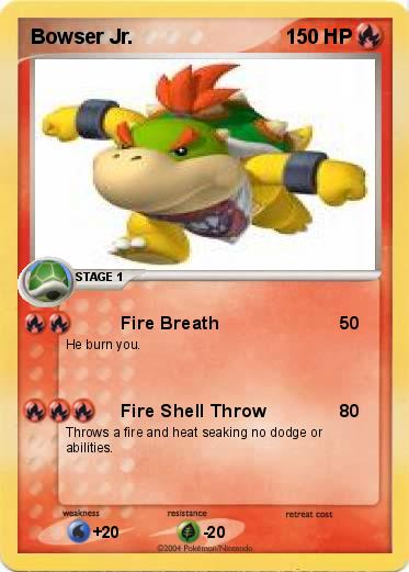 Pokemon Bowser Jr.