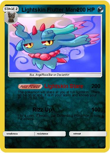 Pokemon Lightskin Flutter Mane