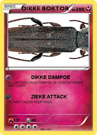 Pokemon DIKKE BOKTOR