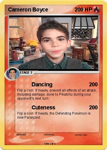 Pokemon Cameron Boyce