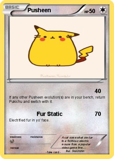 Pokemon Pusheen