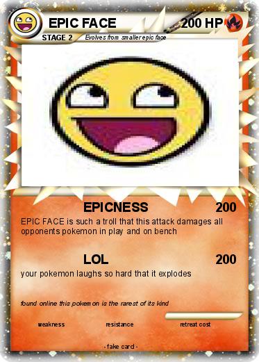 Pokemon EPIC FACE