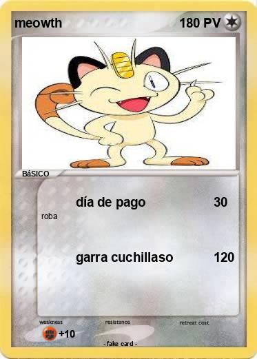 Pokemon meowth