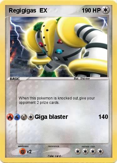 Pokemon Regigigas  EX