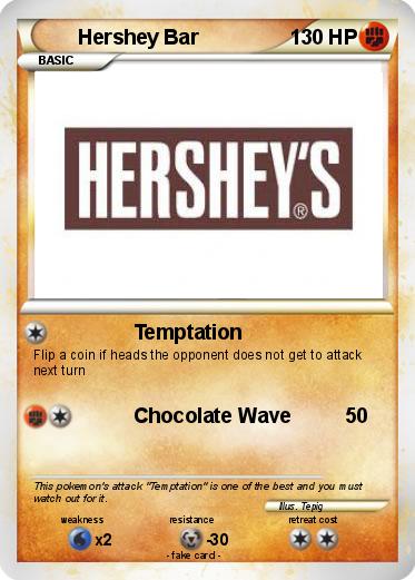 Pokemon Hershey Bar