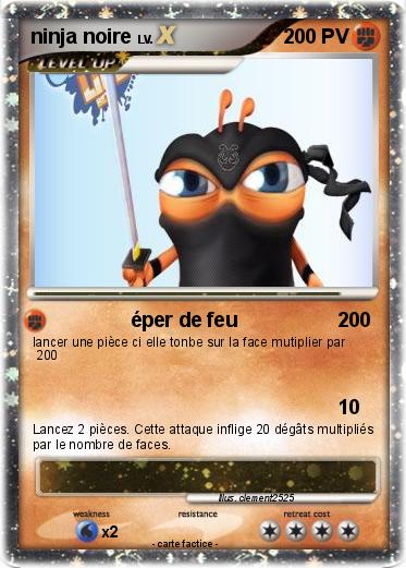 Pokemon ninja noire