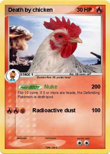 Pokemon Death by chicken