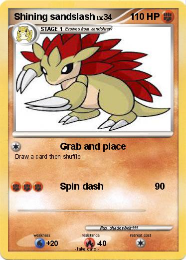 Pokemon Shining sandslash