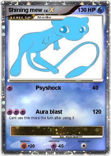 Pokemon Shining mew