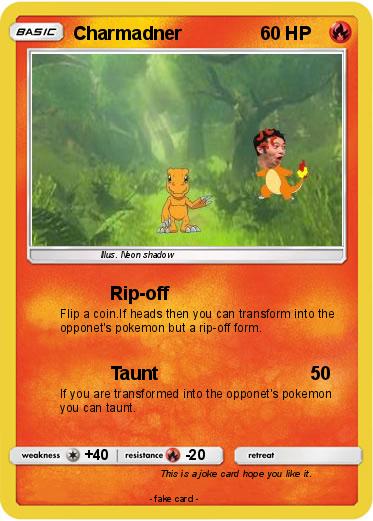 Pokemon Charmadner