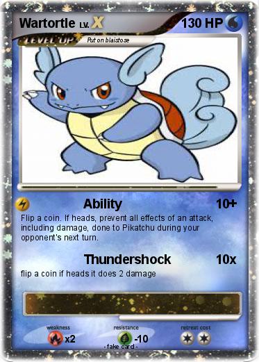 Pokemon Wartortle