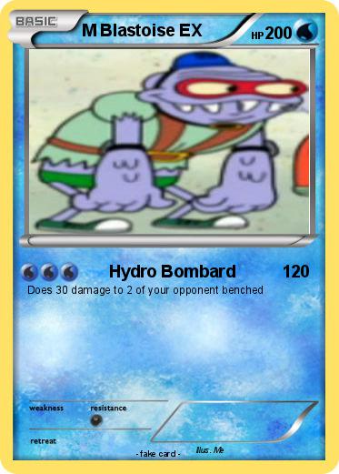 Pokemon M Blastoise EX