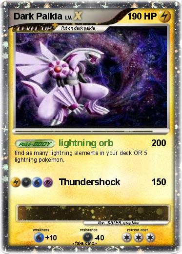 Pokemon Dark Palkia