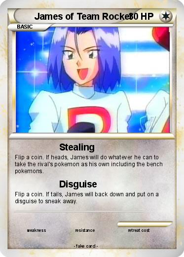 Pokemon James of Team Rocket