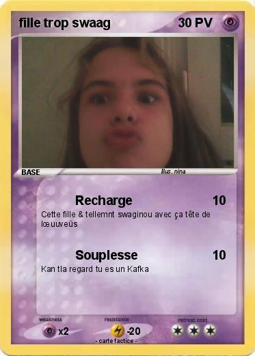 Pokemon fille trop swaag