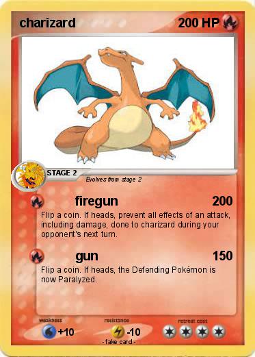 Pokemon charizard