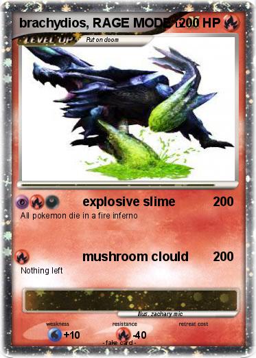 Pokemon brachydios, RAGE MODE