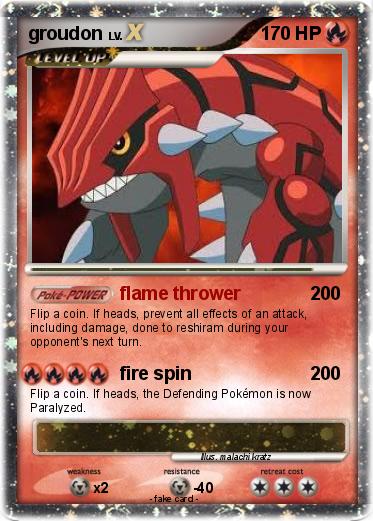 Pokemon groudon