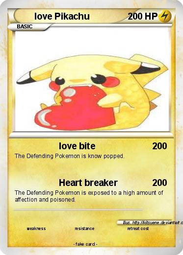 Pokemon love Pikachu