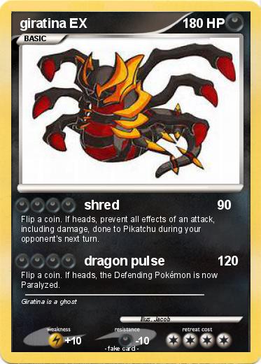 Pokemon giratina EX