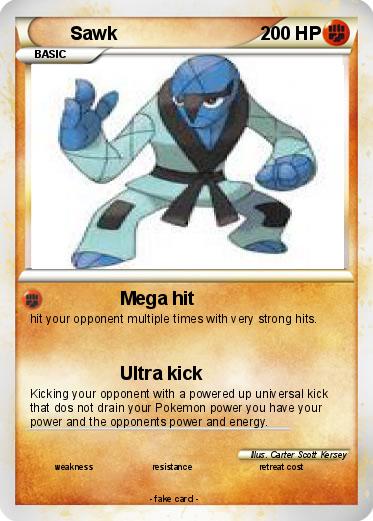 Pokemon Sawk
