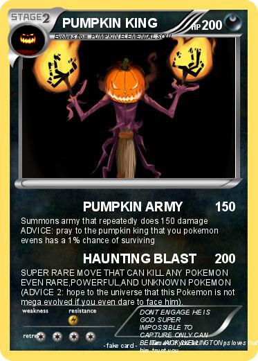 Pokemon PUMPKIN KING