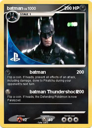 Pokemon batman