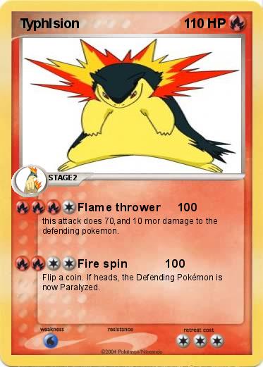 Pokemon Typhlsion