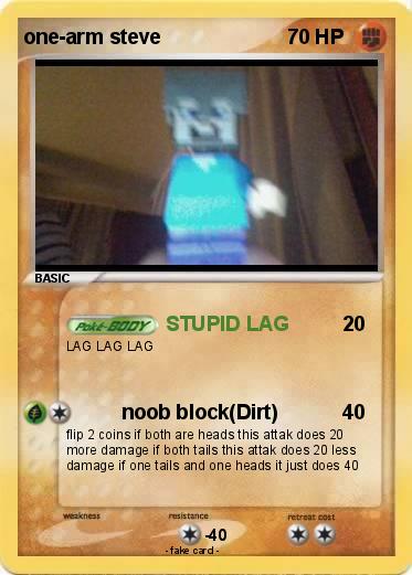 Pokemon one-arm steve