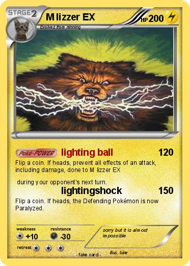 Pokemon M lizzer EX