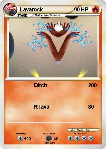 Pokemon Lavarock