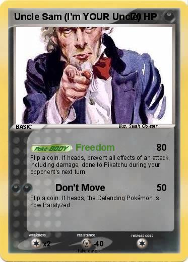 Pokemon Uncle Sam (I'm YOUR Uncle)