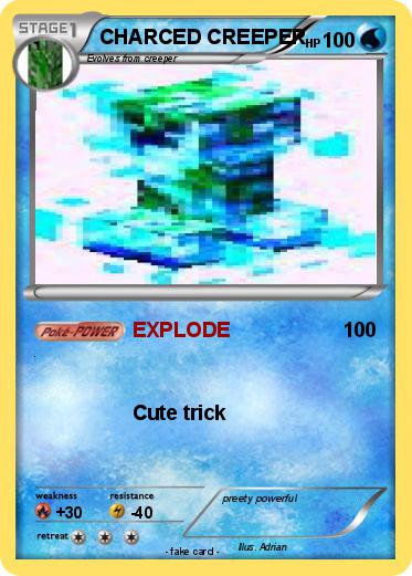 Pokemon CHARCED CREEPER