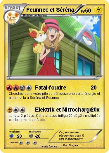 Pokemon Feunnec et Séréna