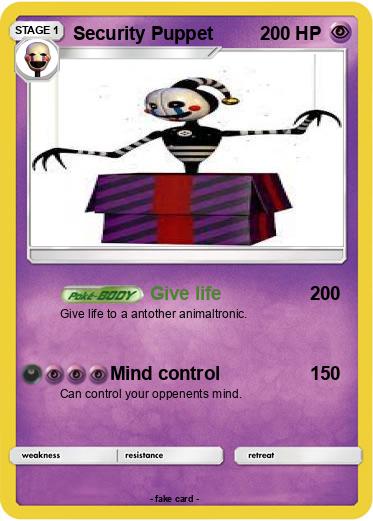 Pokemon Security Puppet