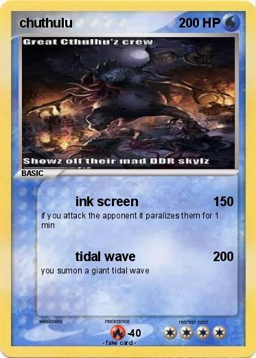 Pokemon chuthulu