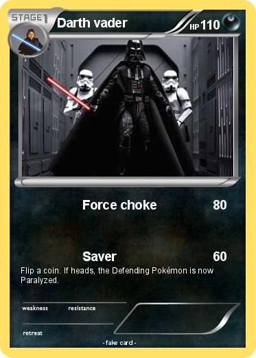 Pokemon Darth vader