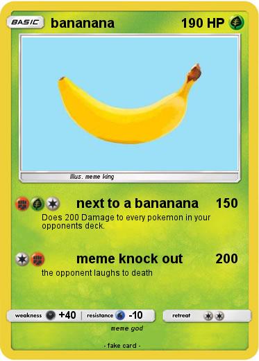 Pokemon bananana