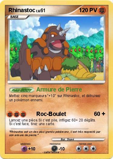 Pokemon Rhinastoc