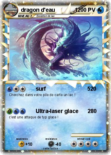 Pokemon dragon d'eau             1