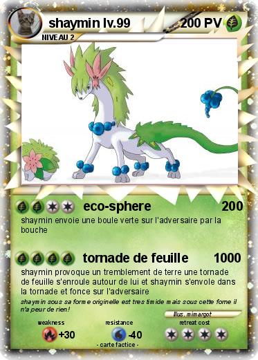 Pokemon shaymin lv.99
