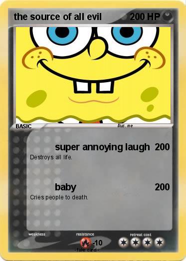 Pokemon the source of all evil